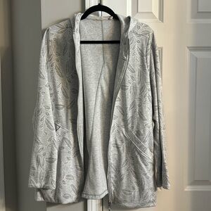 Soft surroundings floral print hoodie